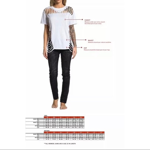 AFFLICTION Womens T-Shirt AMARILLO BEND Athletic B - Picture 8 of 8